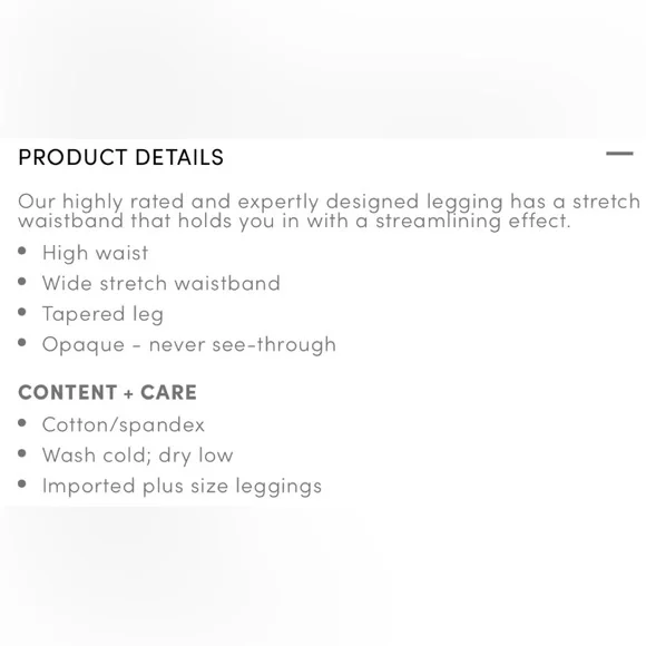 Torrid 2 prs White & Peach Leggings wms plus sz 6x(30) - Picture 11 of 12